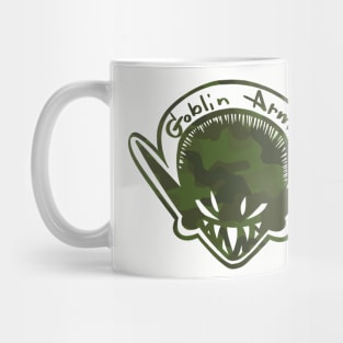 Goblin Army Forest Camo Logo Mug